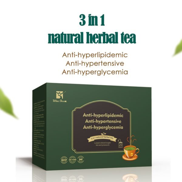 Herbal Blood Pressure Support Tea - Calming Blend with Gynostemma & Ginkgo | Natural Circulation & Stress Relief - Image 2