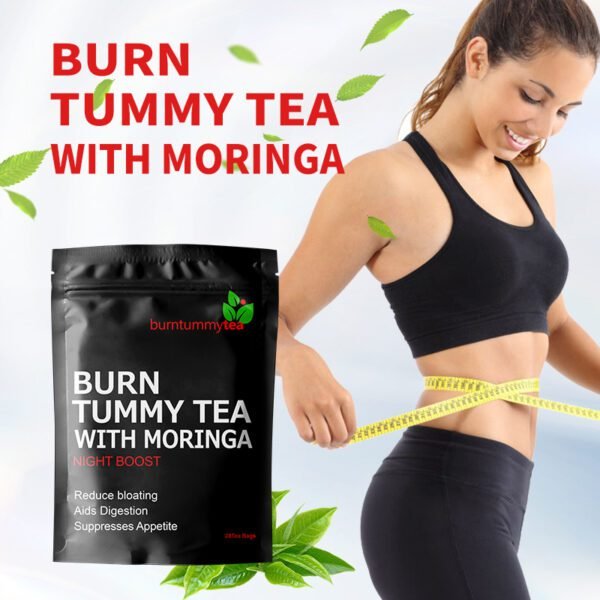 Belly Wellness Tea | Natural Slimming Support - Moringa & Oolong - Image 3