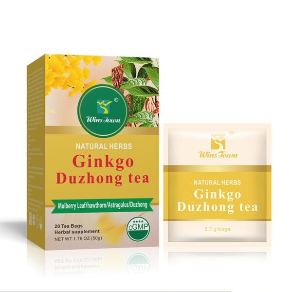 Cardiovascular Support Herbal Tea - Ginkgo & Eucommia Blend for Circulation & Vitality