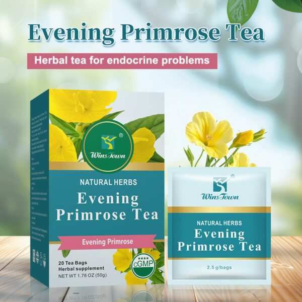 Radiant Skin Herbal Tea | Evening Primrose Glow Blend - Natural Beauty Support - Image 3