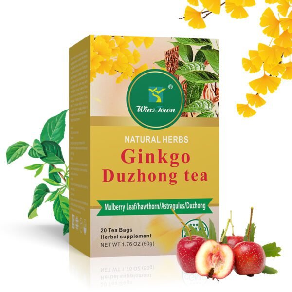 Cardiovascular Support Herbal Tea - Ginkgo & Eucommia Blend for Circulation & Vitality - Image 3