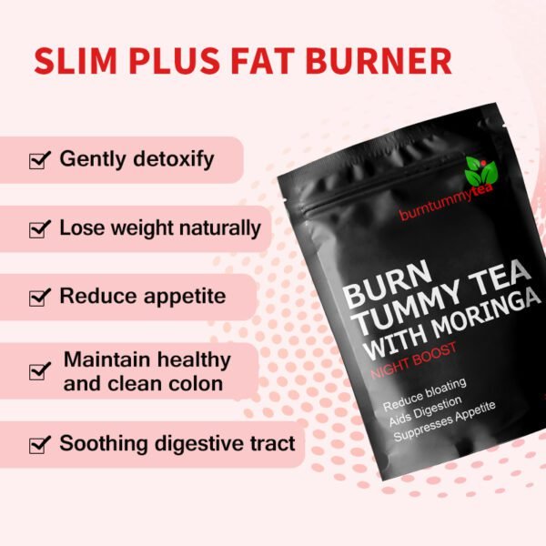 Belly Wellness Tea | Natural Slimming Support - Moringa & Oolong - Image 5