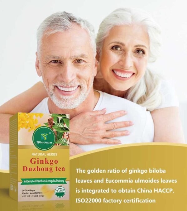 Cardiovascular Support Herbal Tea - Ginkgo & Eucommia Blend for Circulation & Vitality - Image 6