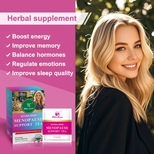 Hormone-Balancing Herbal Tea | Ginseng Adaptogenic Blend for Women's Wellness - Image 5